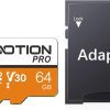 KOOTION 128GB Micro SD Card 3 Pack, UHS-I MicroSDXC Card for 4K Video Recording, U3, A1, V30, C10 TF Flash Memory Card with Adapter - Image 7