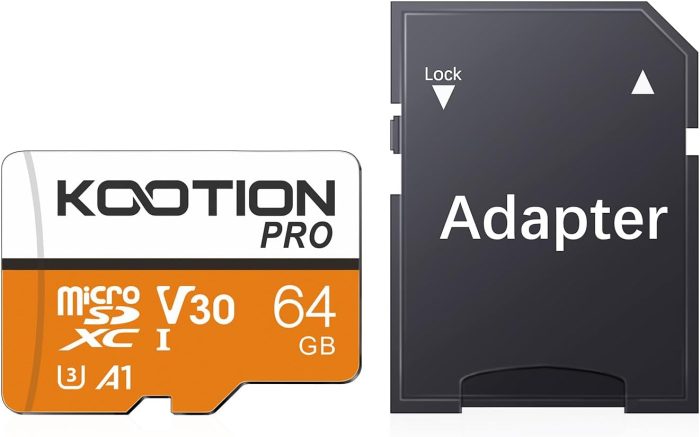 KOOTION 128GB Micro SD Card 3 Pack, UHS-I MicroSDXC Card for 4K Video Recording, U3, A1, V30, C10 TF Flash Memory Card with Adapter - Image 7