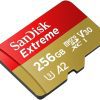 SanDisk 256GB Extreme MicroSDXC UHS-I Memory Card - C10, U3, V30, 4K, A2, Micro SD - SDSQXA1-256G-GN6MN - Image 4