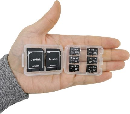 Factory Wholesale Micro SD Card 64GB U3 Pack of 6 in Bulk MicroSDXC UHS-I C10 with SD Adapter Produced by Authorized Licencee(64GBX6) image 0