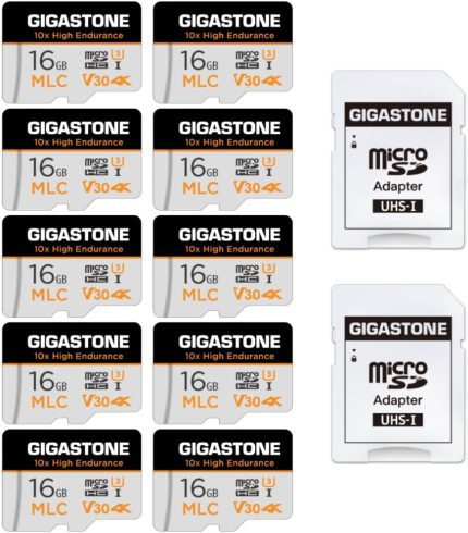 [5-Yrs Free Data Recovery] GIGASTONE 256GB Micro SD Card, High Endurance Pro Series Speed Up to 100MB/s, Compatible with REDTIGER ROVE VIOFO VANTRUE PRUVEEO ARIFAYZ Dash Cam, MicroSDXC UHS-I A1 V30 U3 image 0