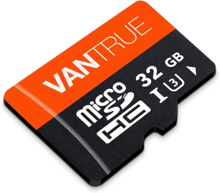 Vantrue 256GB microSDXC UHS-I U3 4K UHD Video High Speed Transfer Monitoring SD Card with Adapter for Dash Cams, Body Cams, Action Camera, Surveillance & Security Cams image 1