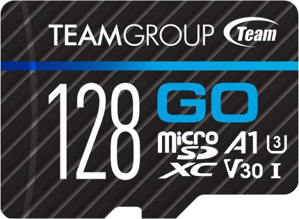 TEAMGROUP GO Card 128GB x 5 PACK Micro SDXC UHS-I U3 V30 4K for GoPro & Drone & Action Cameras High Speed Flash Memory Card with Adapter for Outdoor Sports, 4K Shooting, Nintendo-Switch TGUSDX128GU363 image 0
