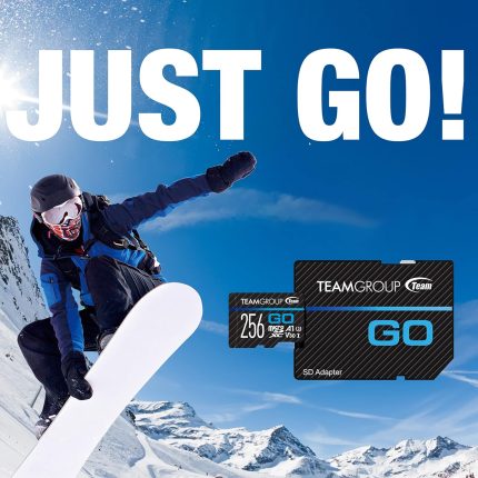 TEAMGROUP GO Card 128GB x 5 PACK Micro SDXC UHS-I U3 V30 4K for GoPro & Drone & Action Cameras High Speed Flash Memory Card with Adapter for Outdoor Sports, 4K Shooting, Nintendo-Switch TGUSDX128GU363 image 1